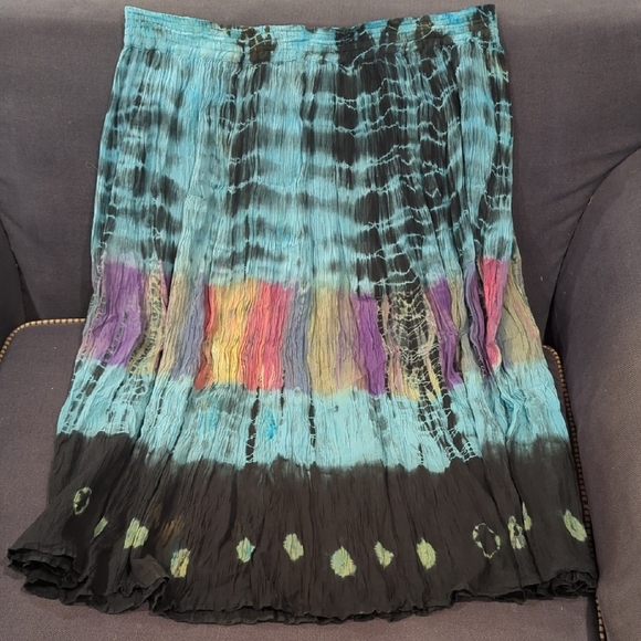 *Free With Purchase* Tye Dye Skirt - Picture 1 of 7